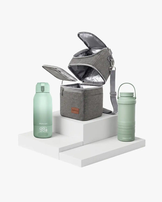 On-the-Go Bundle:Bottle Warmer and Bottle Cooler and Breastmilk Cooler Bag