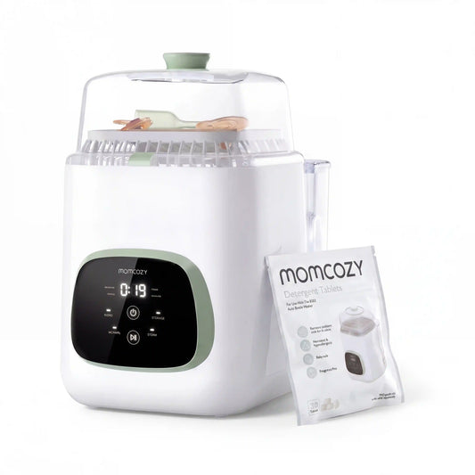 Cleaning Bundle: KleanPal Pro Baby Bottle Washer & 30 Detergent Tablets