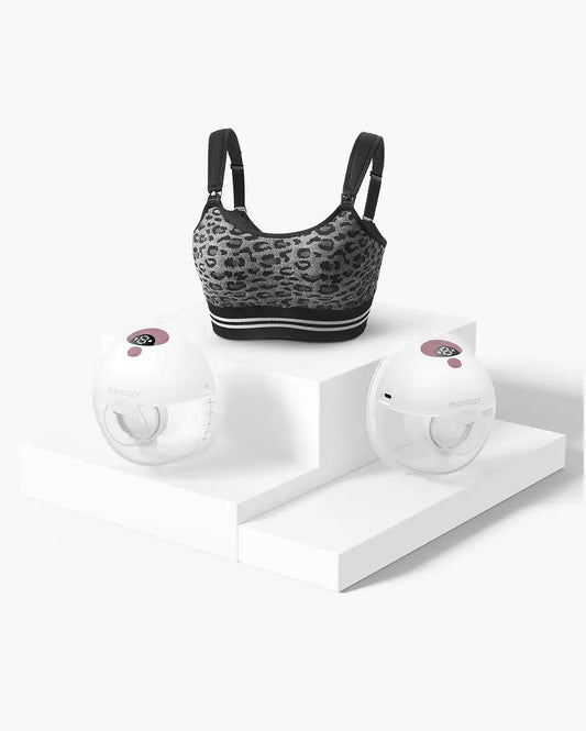 M5 Smart Bra Bundle: Double M5 Smart Breast Pump and 4-in-1 Pumping Bra(YN12)