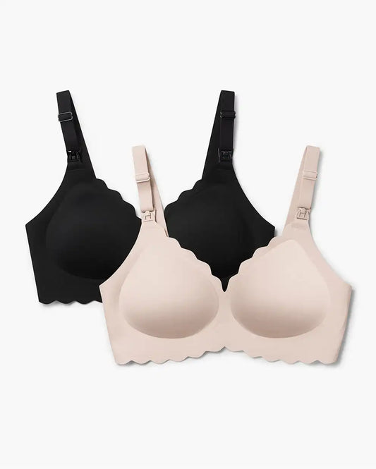 Jelly Strip - 2 Pack Seamless Push up Nursing Bra