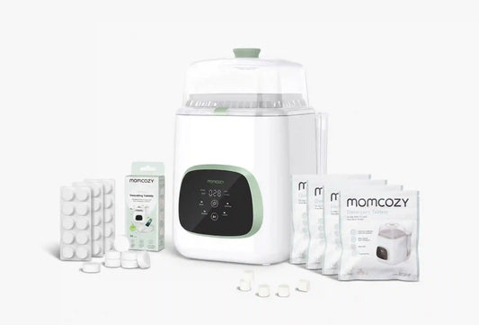 Cleaning Bundle: KleanPal Pro Baby Bottle Washer + 120 Cleaning & 30 Descaling Tablets