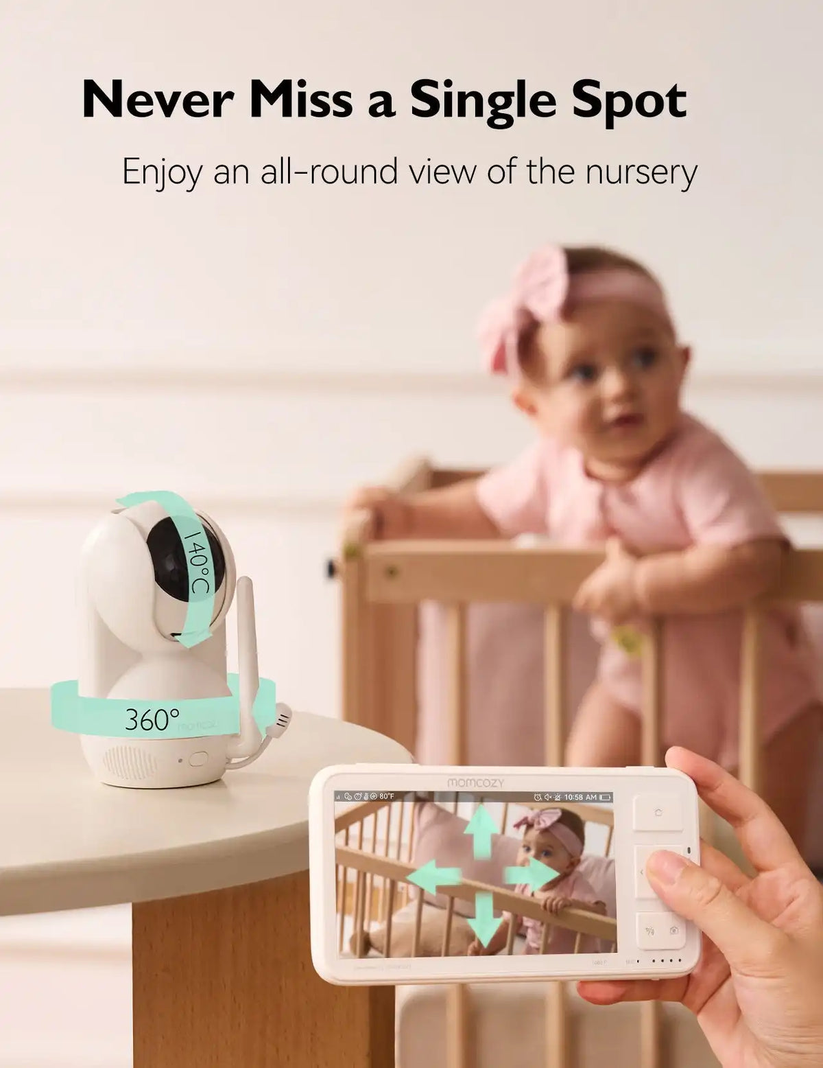 1080p Full HD Camera for Video Baby Monitor BM03