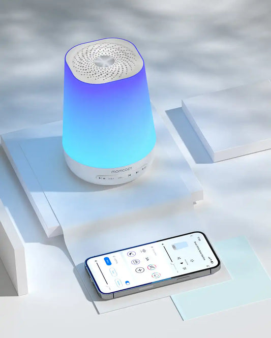 Baby Care Bundle: Smart Baby Sound Machine and Dual-mode Baby Monitor BM04