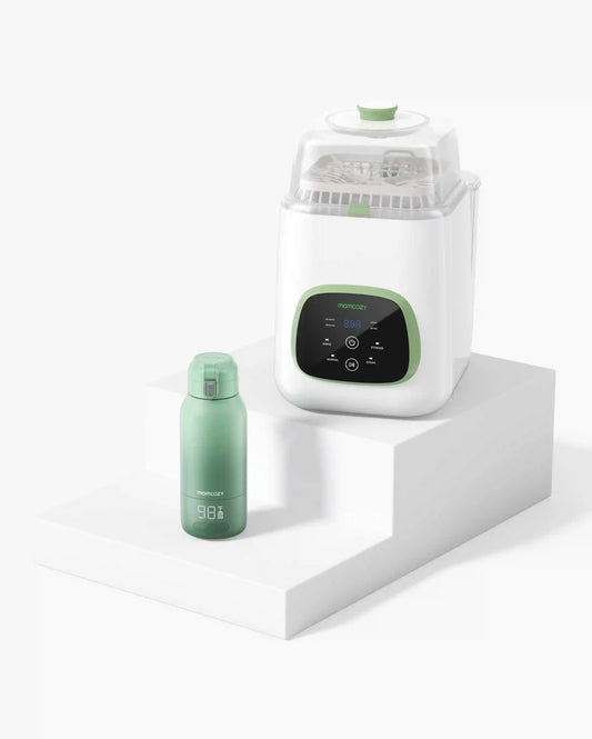 KleanPal Pro Bottle Washer & Portable Baby Bottle Warmer Bundle