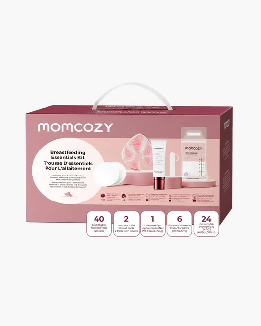 Momcozy Breastfeeding Essentials & Postpartum Kit (73 Pieces)
