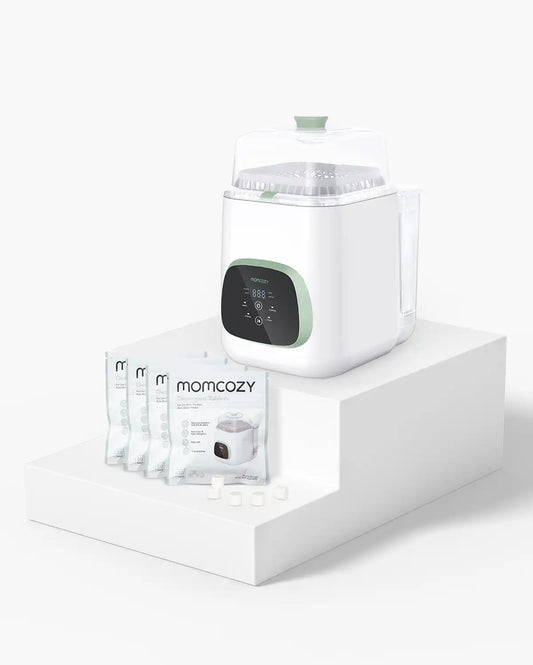 Time-Saving Cleaning Bundle: KleanPal Pro Bottle Washer + 120 Cleaning Tablets